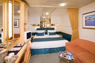 Inside cabin on Empress of the Seas