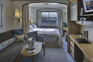Oceanview cabin on SeaDream II