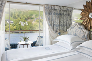 Balcony cabin on S.S. Antoinette