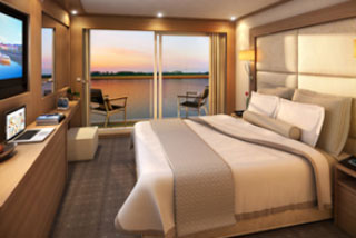 Balcony cabin on Viking Tor