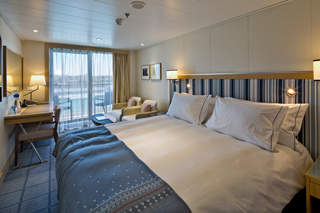 Balcony cabin on Viking Sun