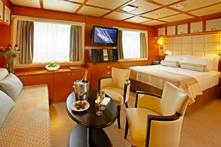 Suite cabin on Wind Star