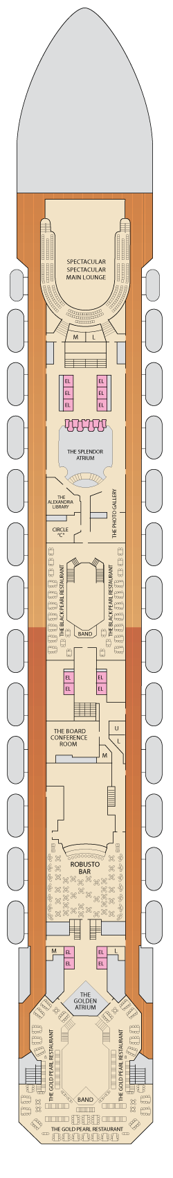 Carnival Splendor Deck Plans