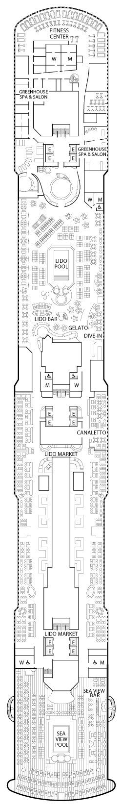Koningsdam Deck Plans