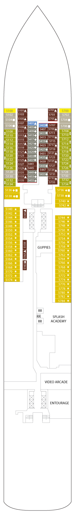 Norwegian Encore Deck Plans - Cruiseline.com