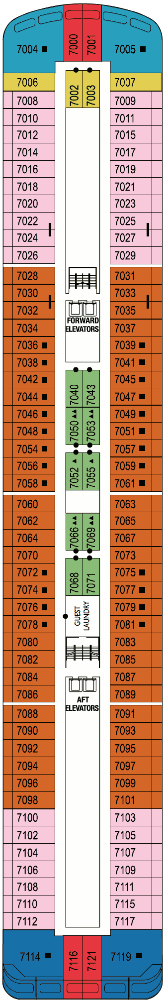 Azamara Quest Deck Plans