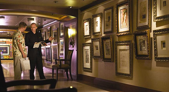Art Gallery on Carnival Fascination