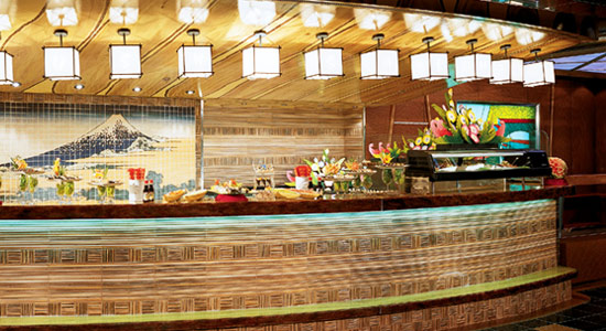 Bonsai Sushi on Carnival Legend