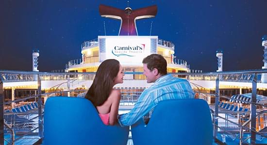 Carnival SeasideTheater on Carnival Splendor