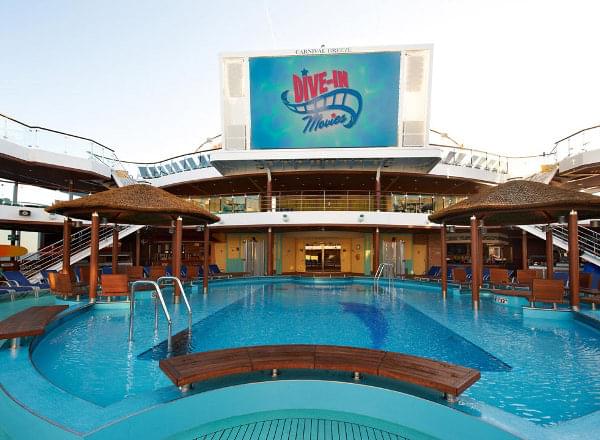 Carnival Seaside Theater on Carnival Sunshine