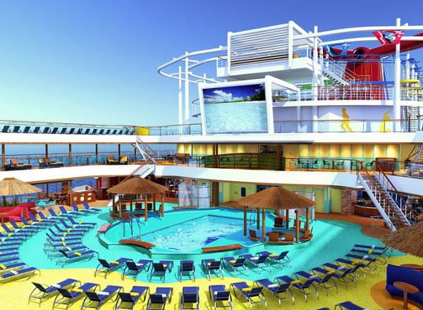 Beach Pool on Carnival Vista