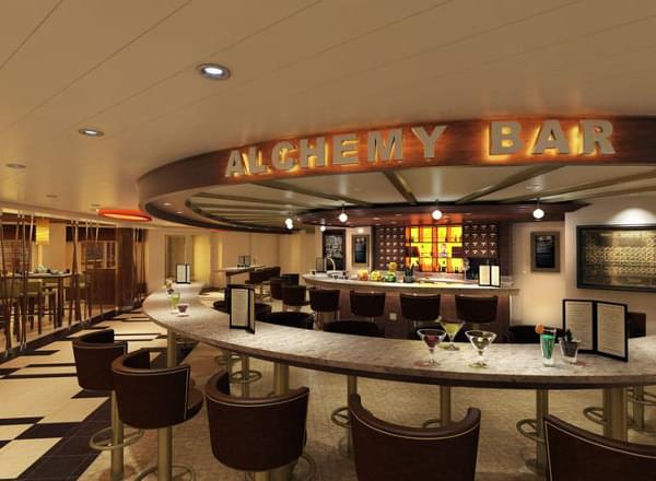 Alchemy Bar on Carnival Vista