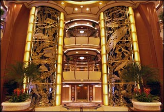 Atrium on Diamond Princess