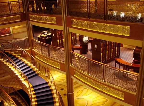 Atrium on Disney Wonder