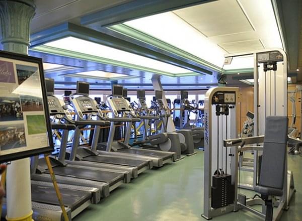 Fitness Center on Disney Wonder