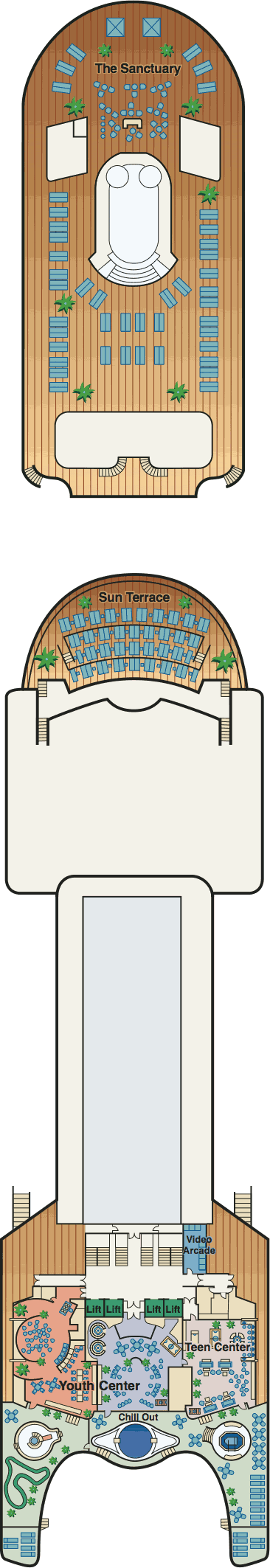 emerald princess deck plan pdf