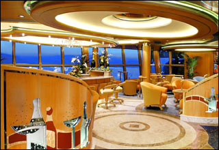 Champagne Bar on Grandeur of the Seas