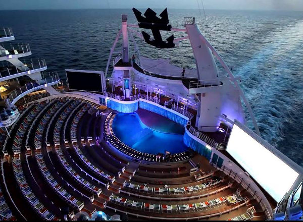 Aquatheater on Harmony of the Seas