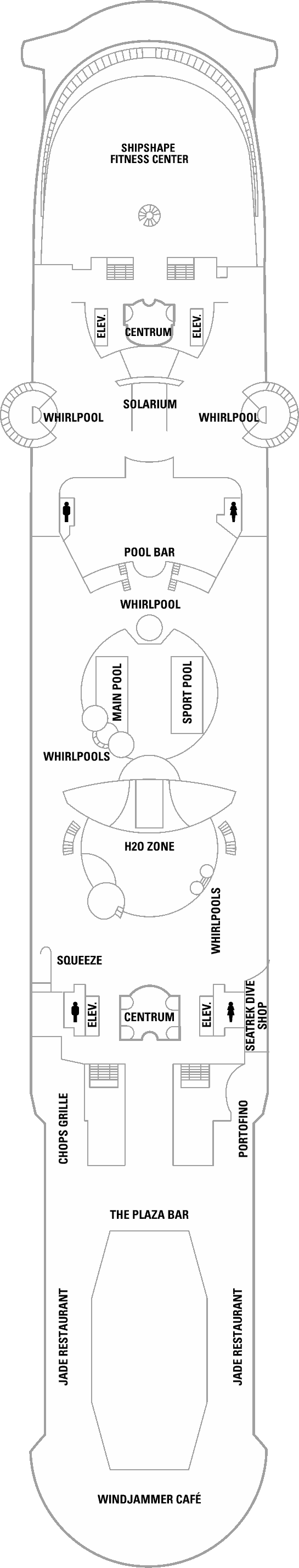 Independence of the Seas Deck Plans