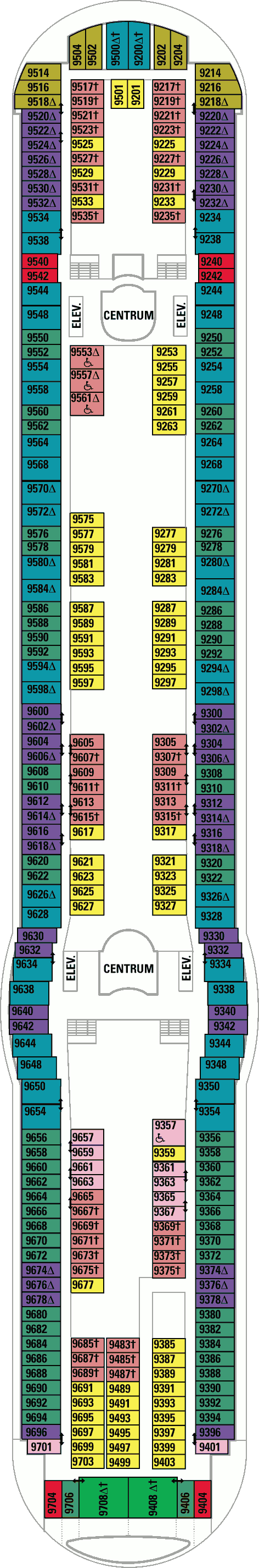 Independence of the Seas Deck Plans