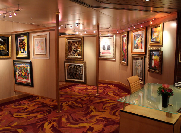 Art Gallery on Koningsdam