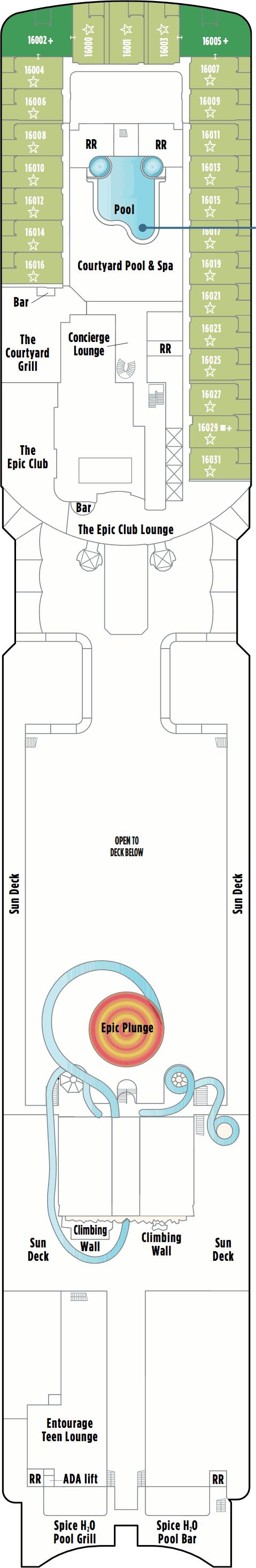 Norwegian Epic Deck Plans