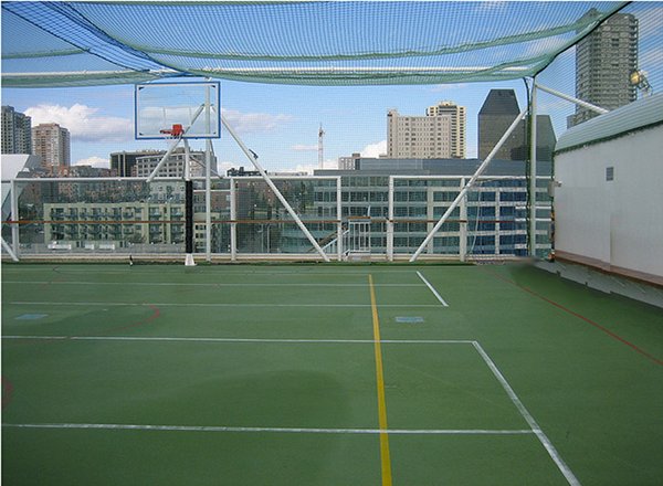 Basketball/Volleyball Court on Norwegian Jewel