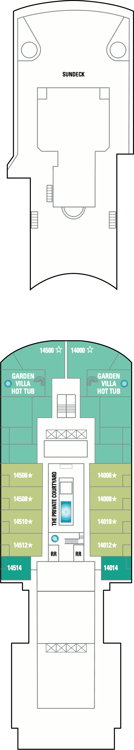 Norwegian Pearl Deck Plans