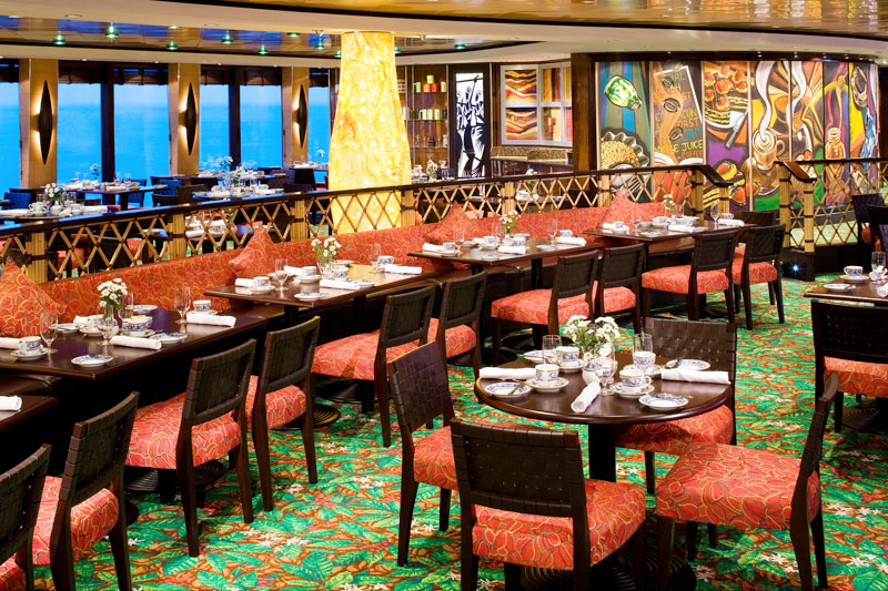 Blue Lagoon Cafe on Norwegian Pearl