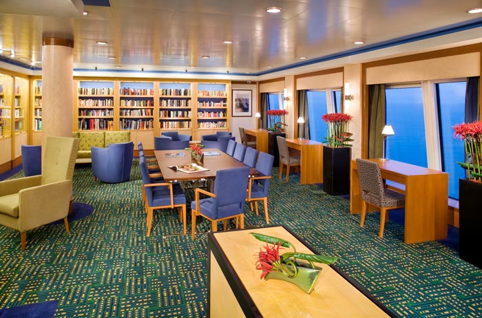 East Indies Library on Norwegian Spirit