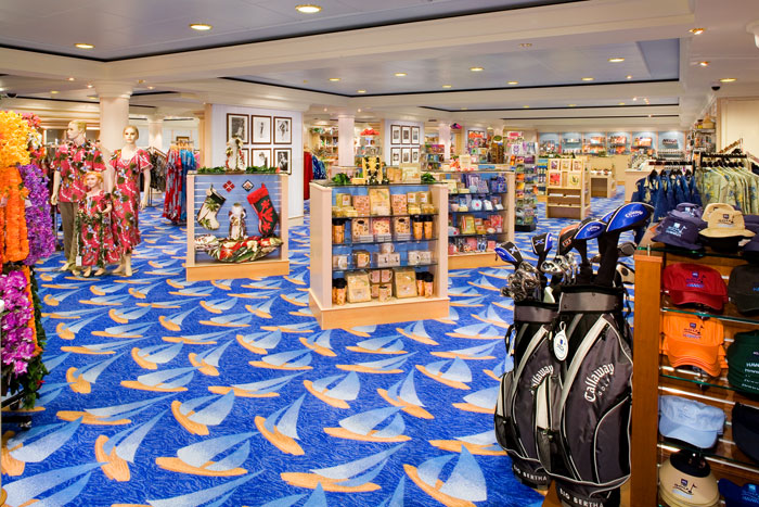 Galleria Shops on Norwegian Sun