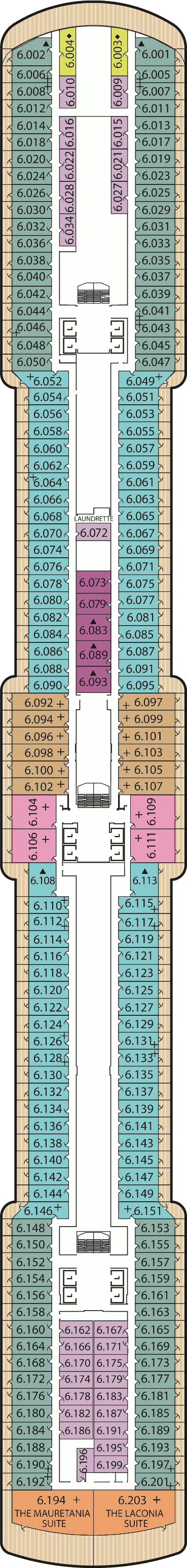 Queen Victoria Deck Plans