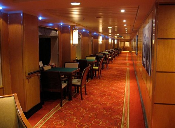 Card Room on Queen Victoria