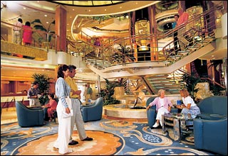 Grand Plaza Atrium on Sea Princess