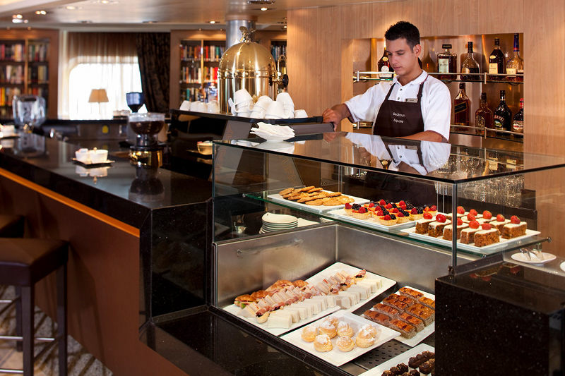 Coffee Bar on Seabourn Quest