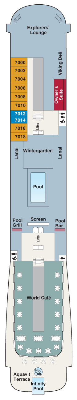 Viking Sea Deck Plans