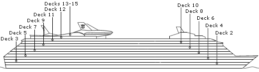 Voyager of the Seas Deck Plans Voyager of the Seas Deck Plans