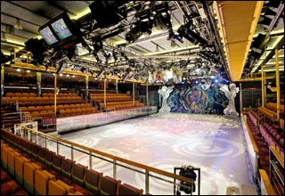 Center Ice Rink on Voyager of the Seas